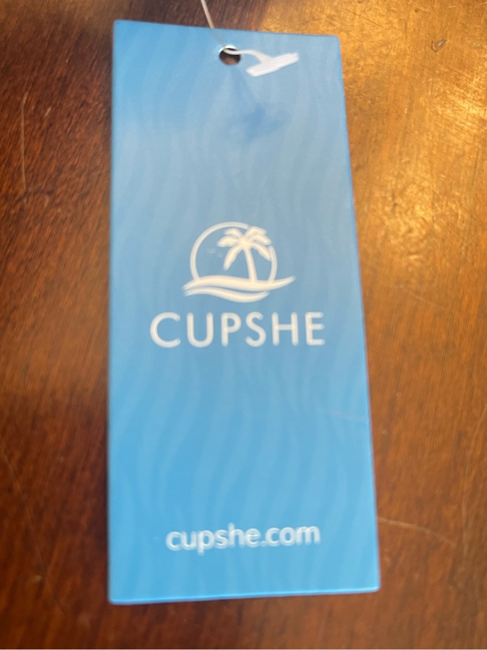 CUPSHE One Piece Swimsuit Wrap Color Block Tie Wrap NWT - Picture 12 of 13